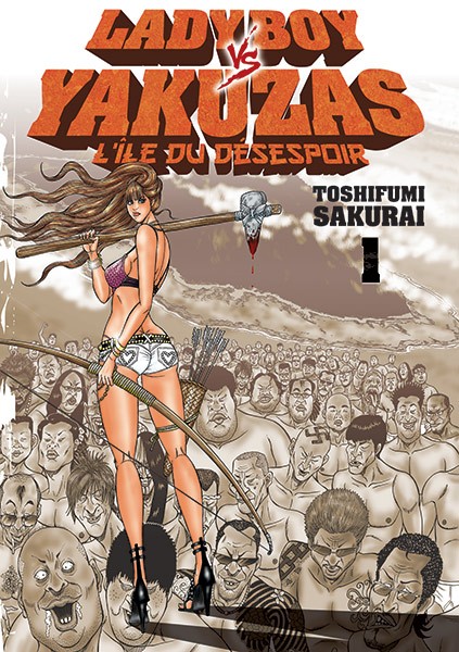 Couverture Ladyboy VS yakuzas