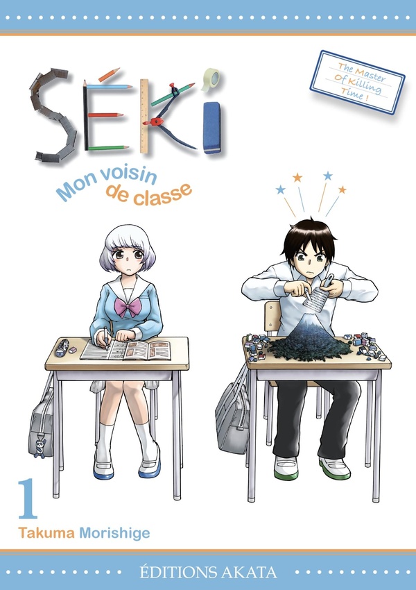 Couverture Seki mon voisin de classe