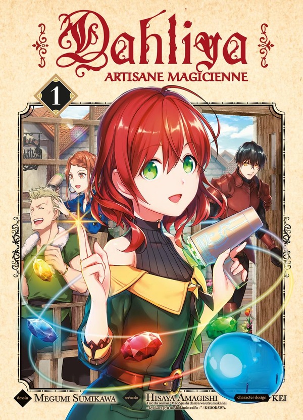 Dahliya - artisane magicienne tome 1