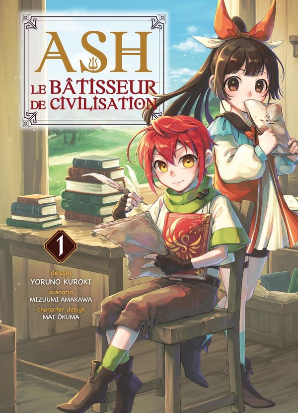 Couverture Ash, le bâtisseur de civilisation