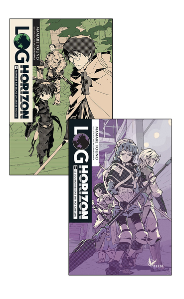Log+horizon+(roman)+-+pack+tomes+1+et+2
