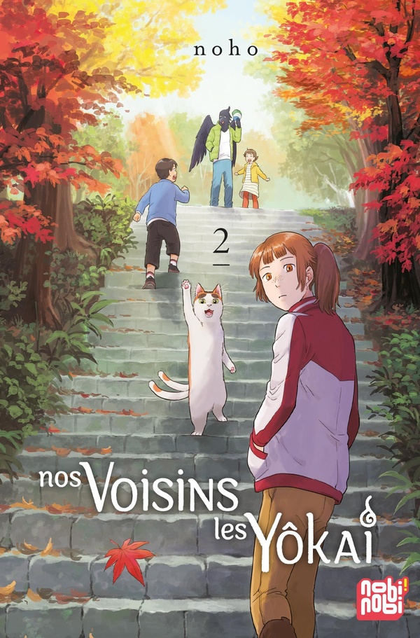 Couverture Nos voisins les yôkai
