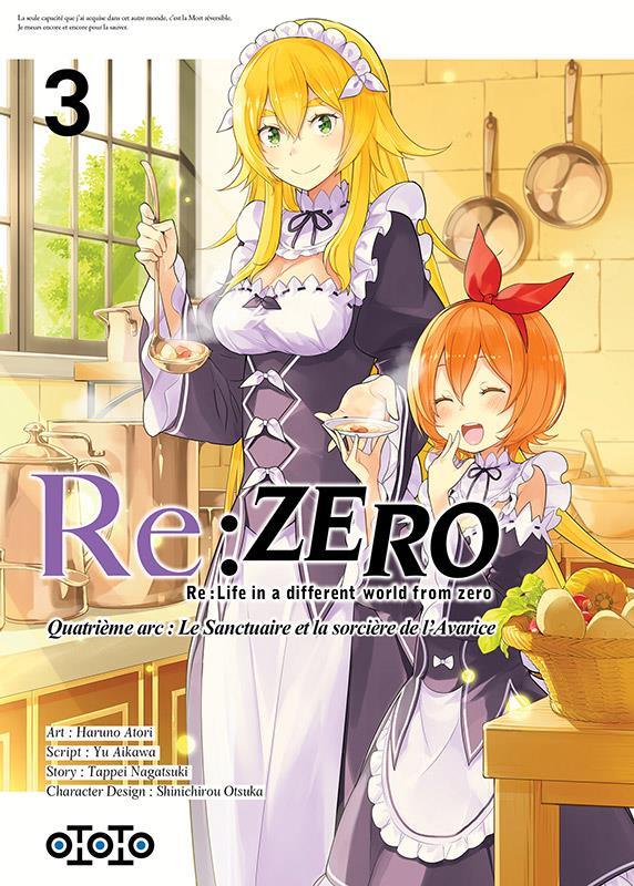 Re : Zero - quatrième arc tome 3
