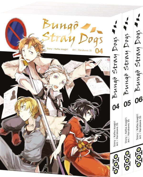 Bungô stray dogs - pack or tomes 4 à 6