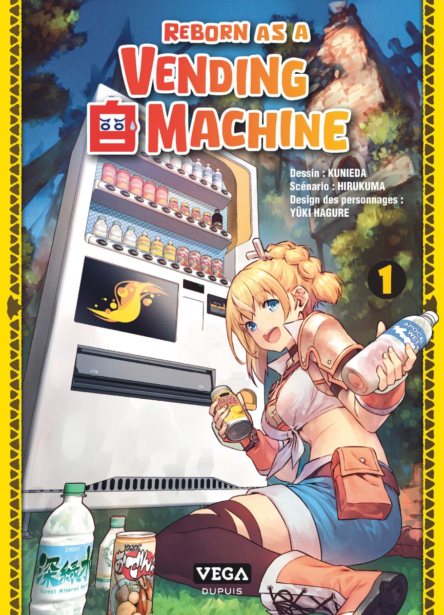 Couverture Reborn as a vending machine