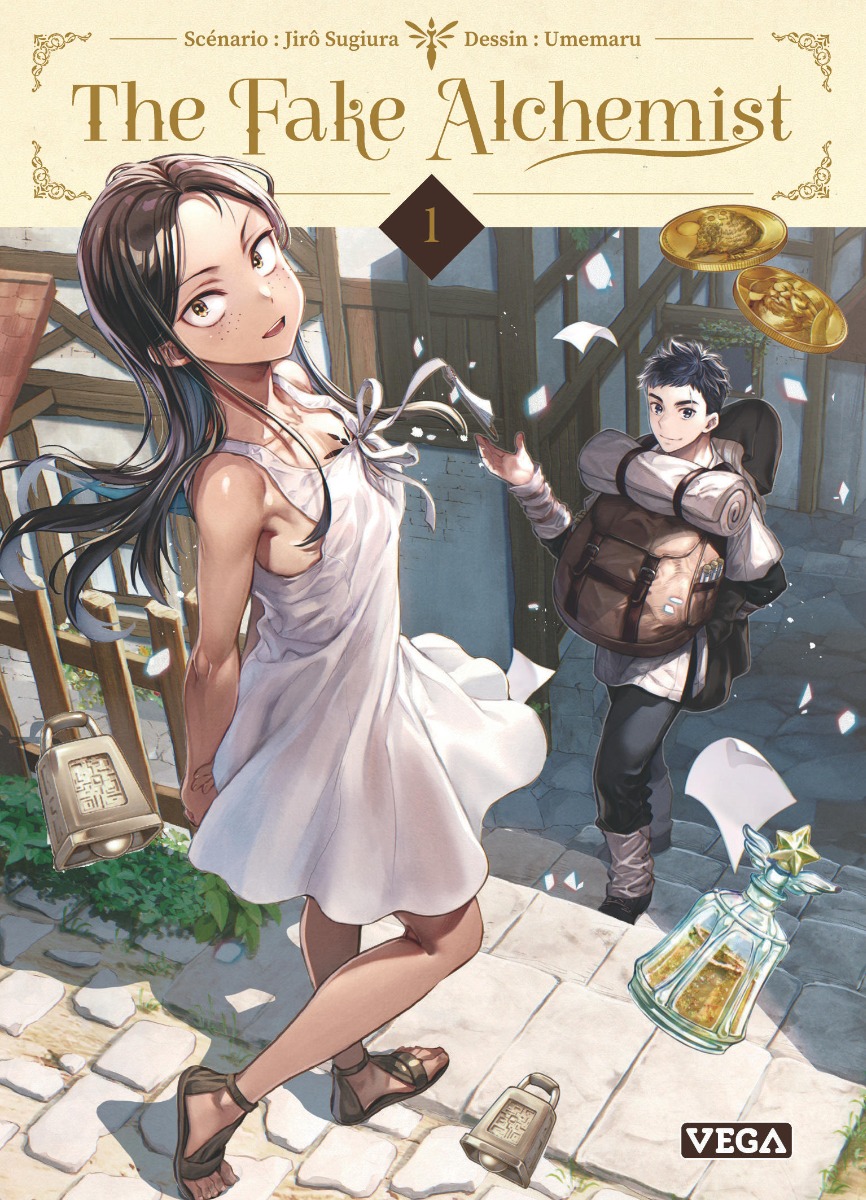Couverture The fake alchemist