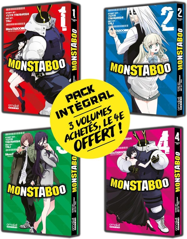 Monstaboo - pack découverte - Omaké Books