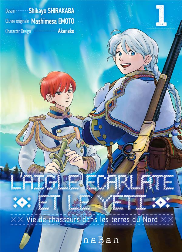 Couverture L'aigle écarlate et le yéti