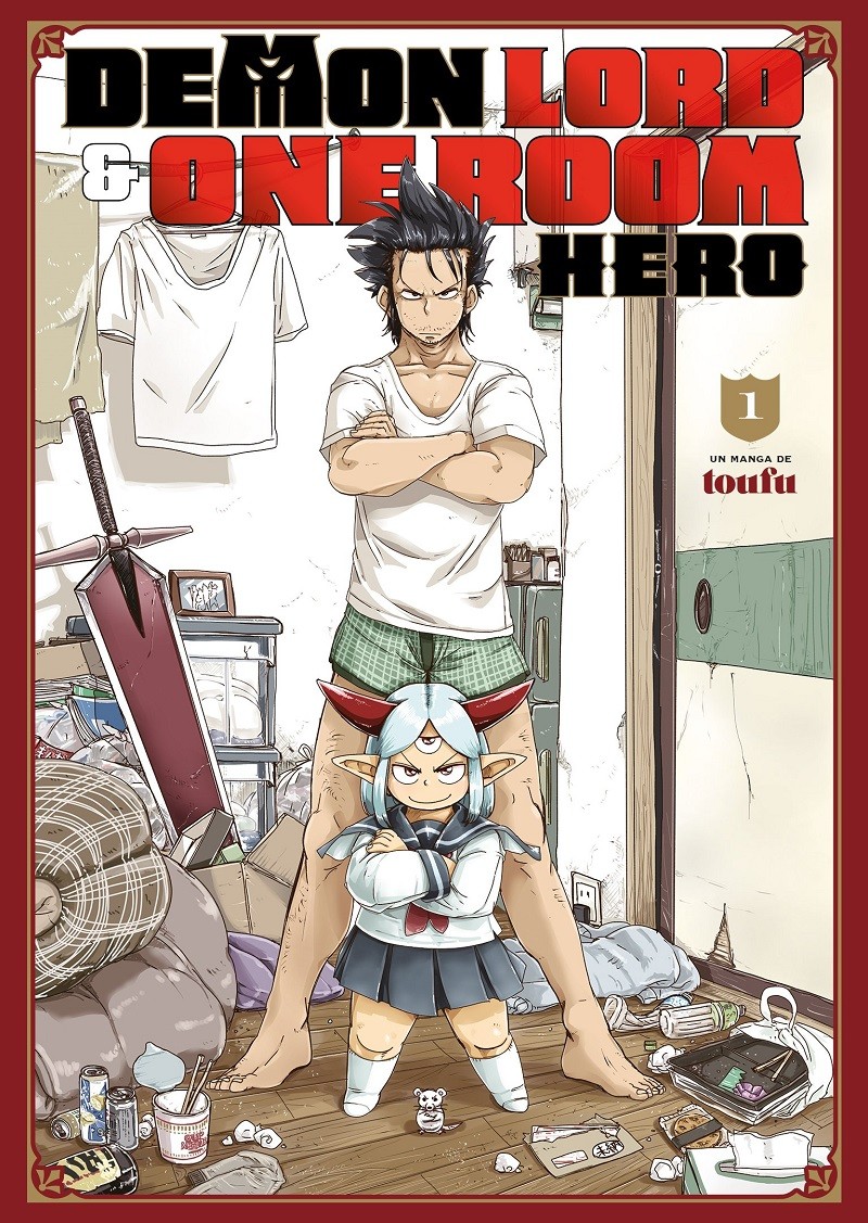 Couverture Demon lord & one room hero