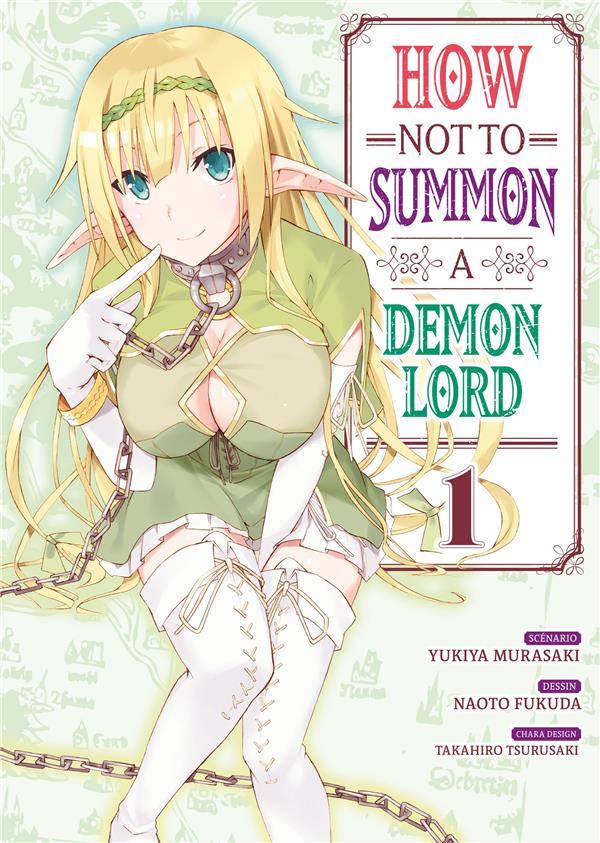 Couverture How not to summon a demon lord