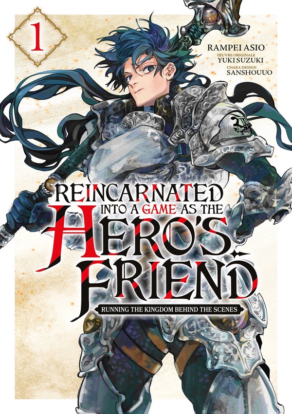 Couverture Reincarnated into a game as the hero's friend