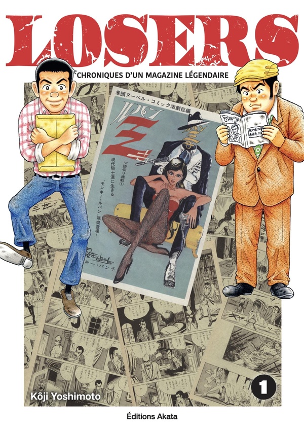Couverture Losers - Chroniques d'un magazine légendaire