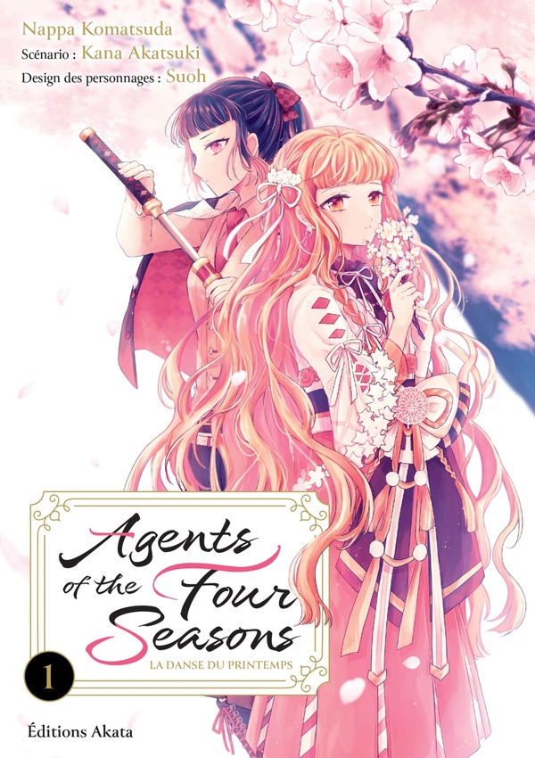 Couverture Agents of the four seasons