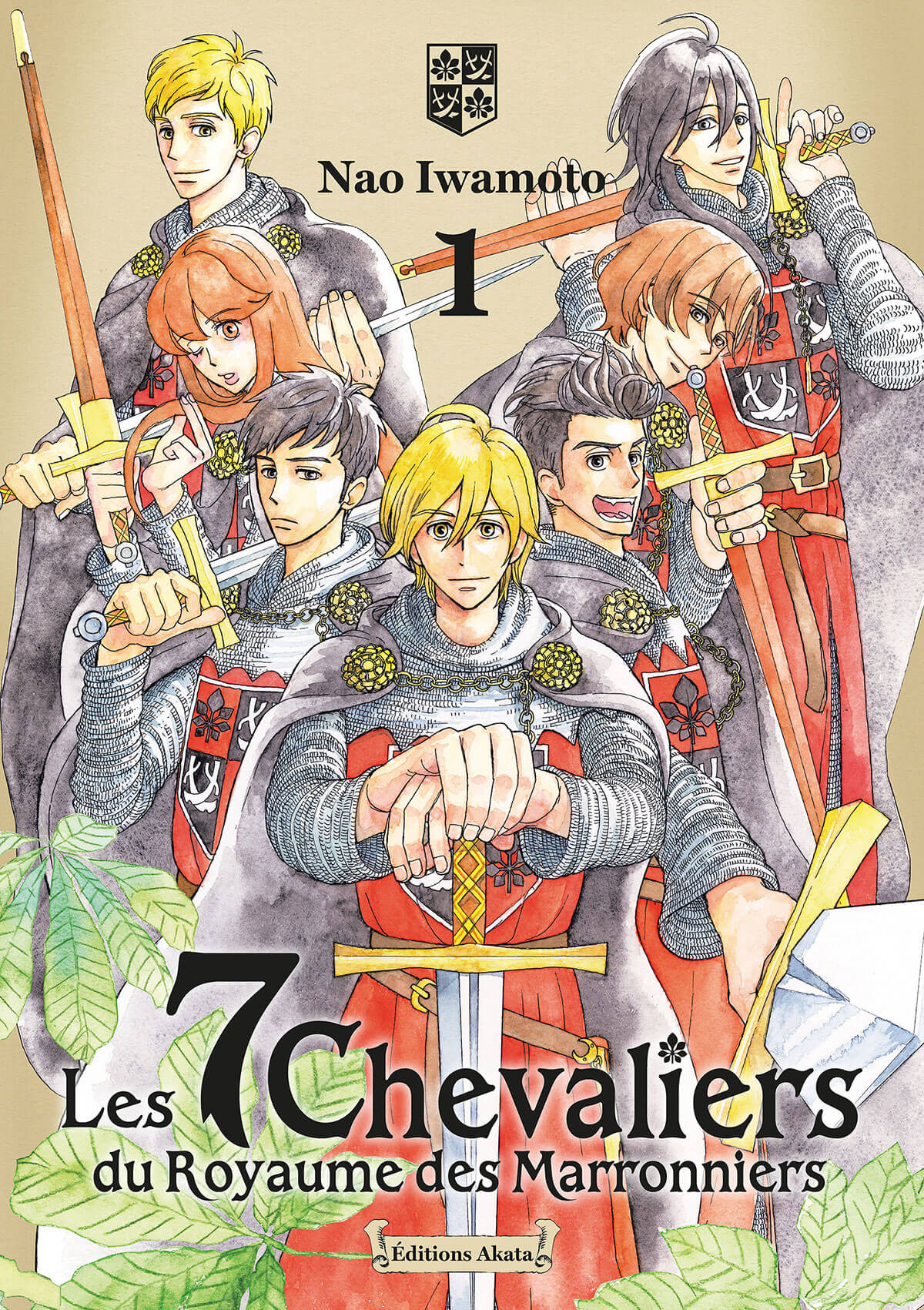 Couverture Les 7 chevaliers du royaume des Marronniers