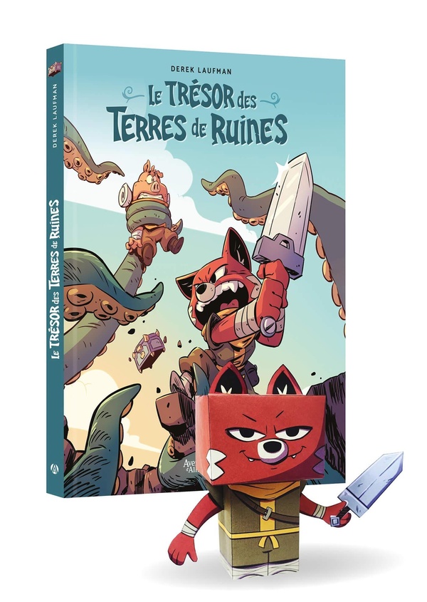 Le trésor des terres de ruines + 1 paper toy