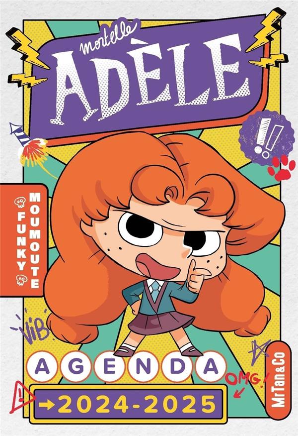 Mortelle Adèle - Agenda scolaire (édition 2024/2025)