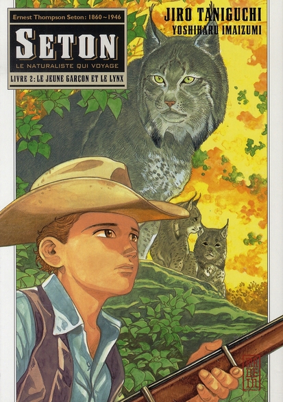 seton tome 2 - le jeune garçon et le lynx