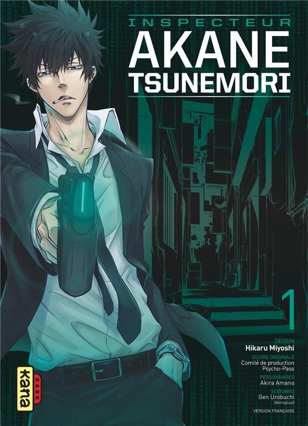 Couverture Psycho-pass inspecteur Akane Tsunemori