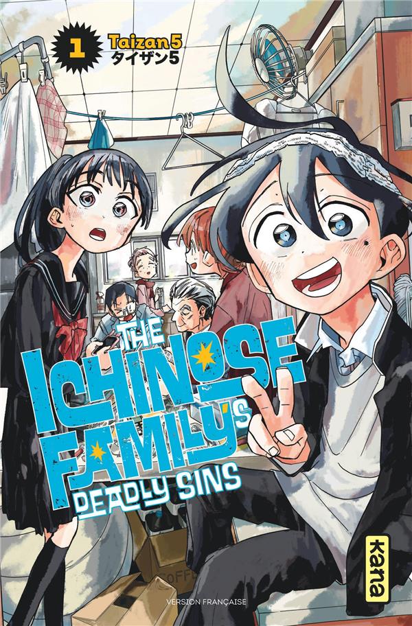 Couverture The Ichinose family's deadly sins