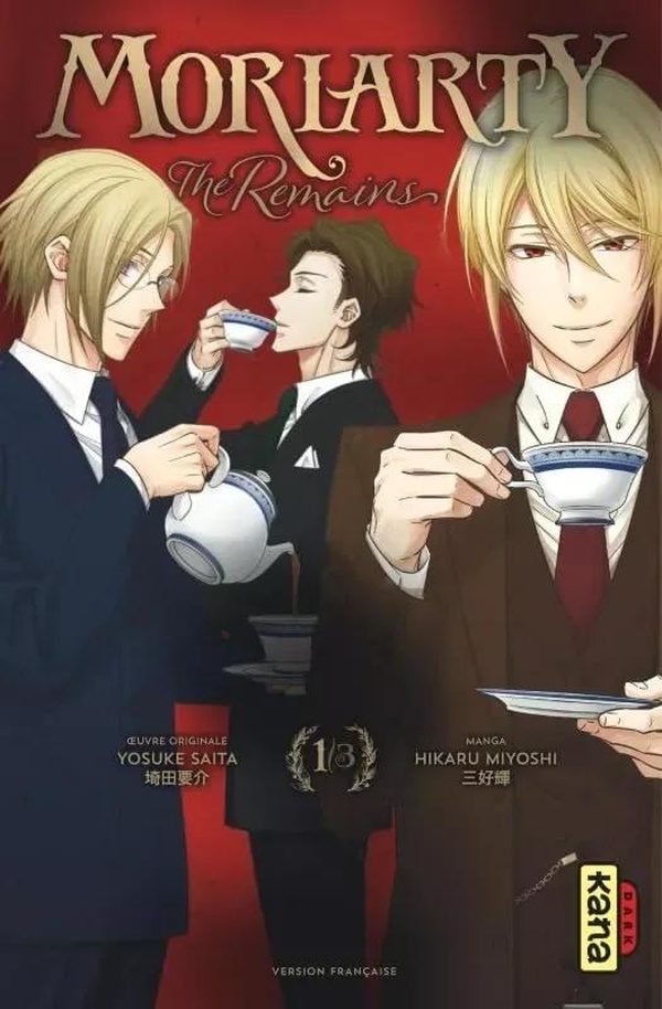 Couverture Moriarty the remains