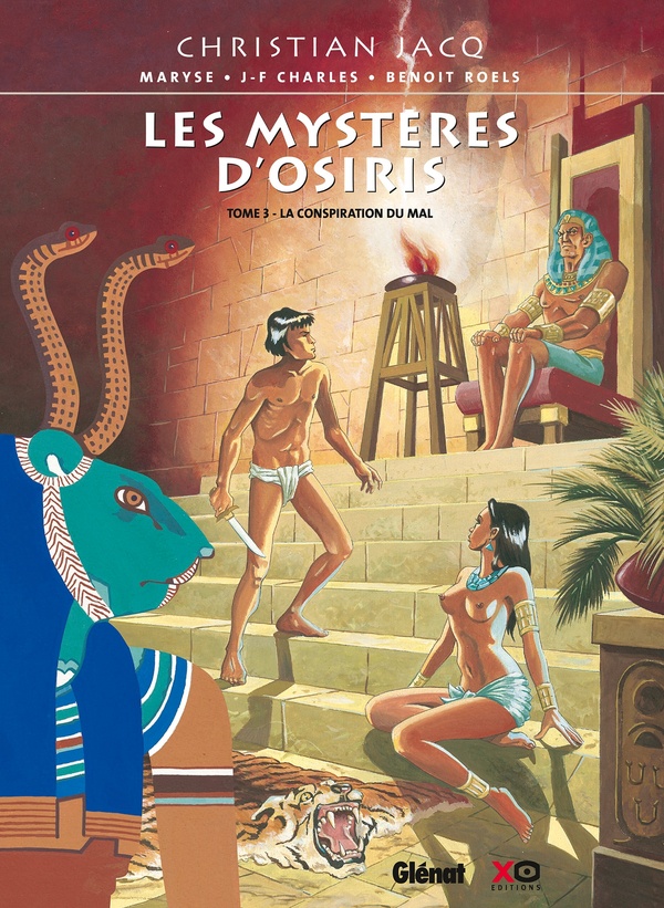 les mystères d'osiris tome 3 - la conspiration du mal - Glénat