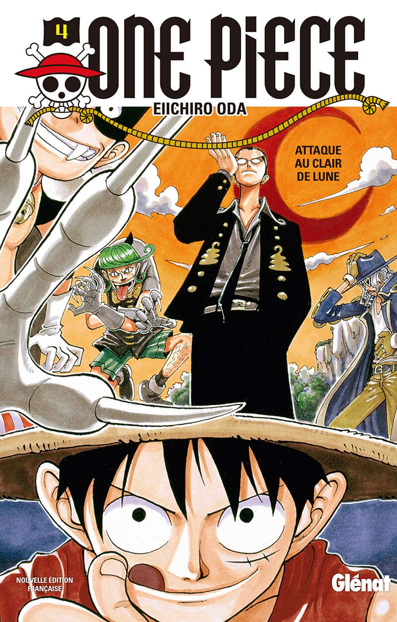 one piece tome 4 - attaque au clair de lune