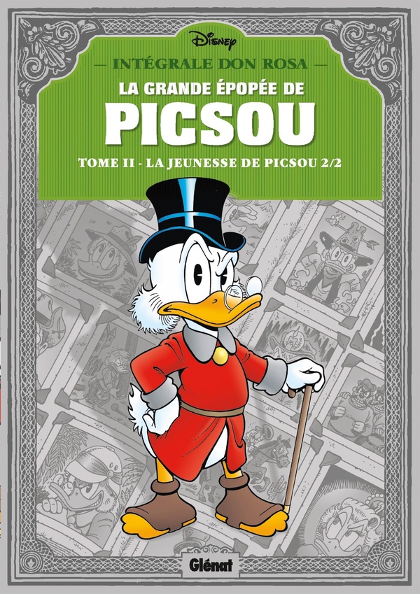 la grande épopée de Picsou : Intégrale vol.2 : la jeunesse de Picsou Tome 2