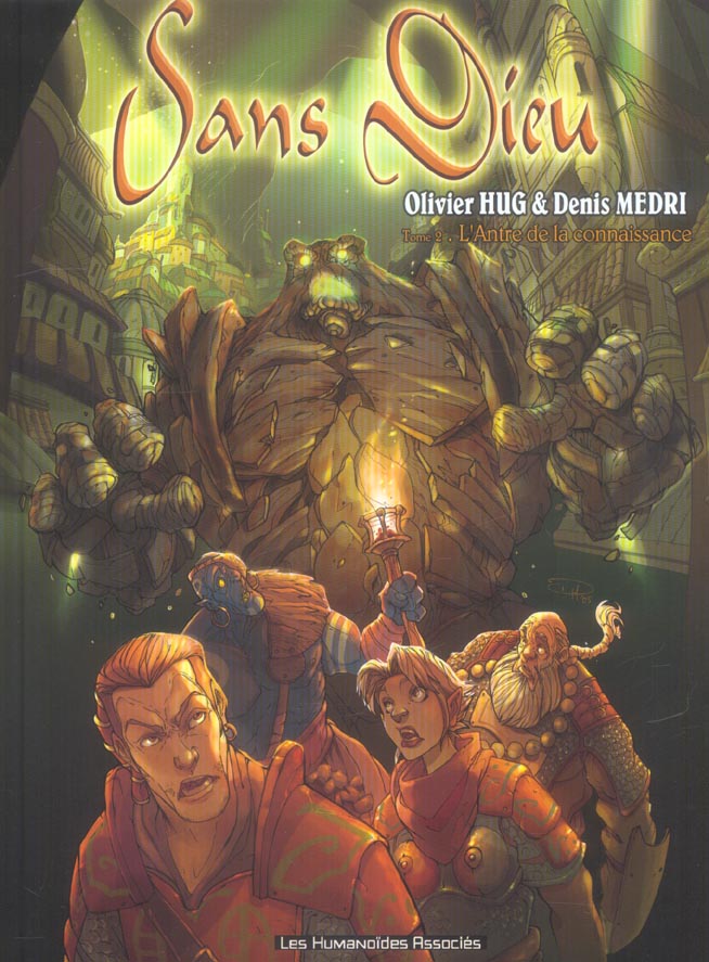 sans dieu tome 2 - l'antre de la connaissance