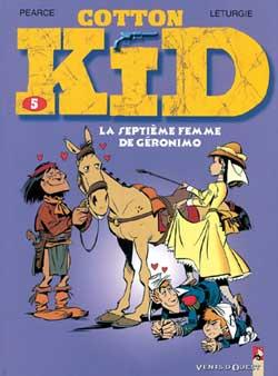 cotton kid tome 5 - la septième femme de geronimo