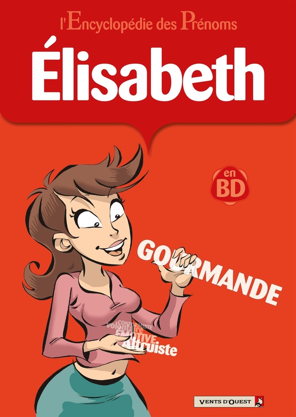 l'encyclopédie des prénoms en bd tome 29 - elizabeth