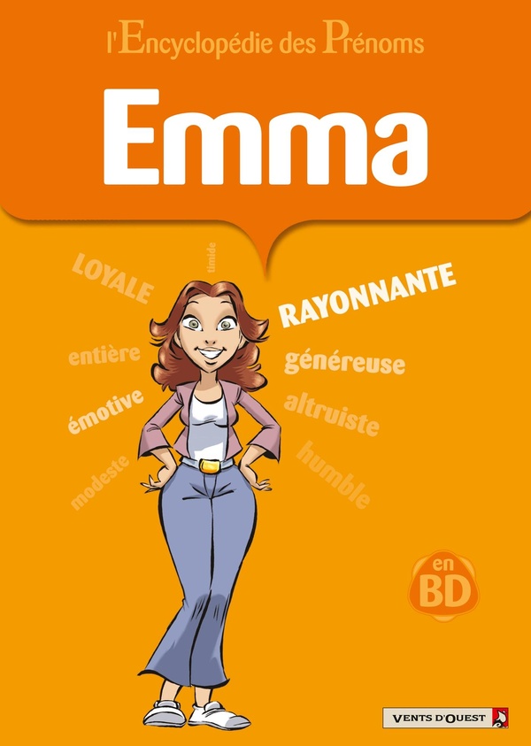 l'encyclopédie des prénoms en bd tome 33 - emma