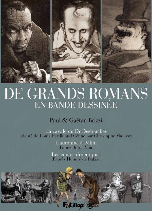 De grands romans en bande dessinée : Brizzi