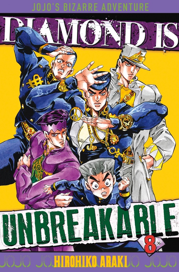 Jojo's bizarre adventure - Saison 4 - Diamond is Unbreakable - Tome 8