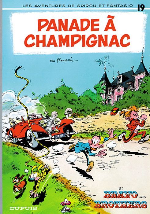 spirou et fantasio tome 19 - panade à champignac