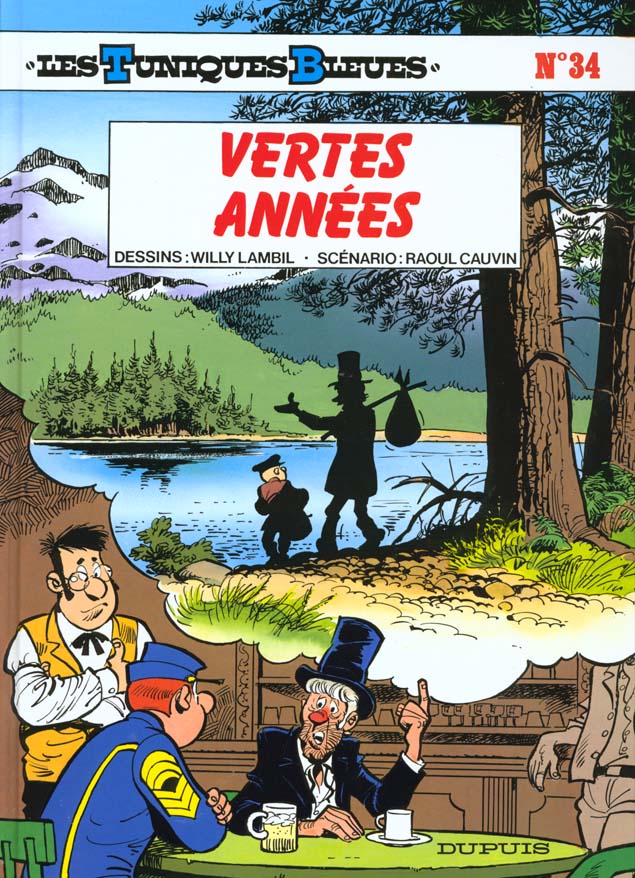 les tuniques bleues tome 34 - vertes années