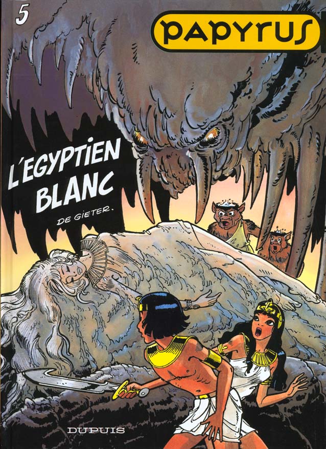 papyrus tome 5 - l'égyptien blanc