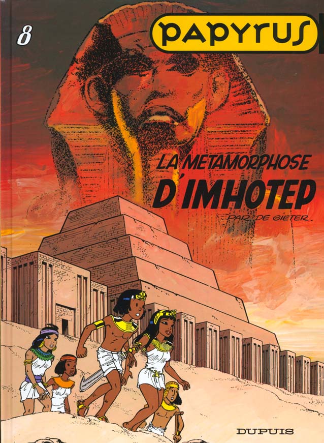 papyrus tome 8 - la métamorphose d'imhotep