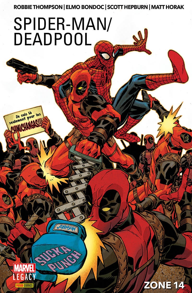 Couverture Marvel legacy - Spider-man / Deadpool tome 2