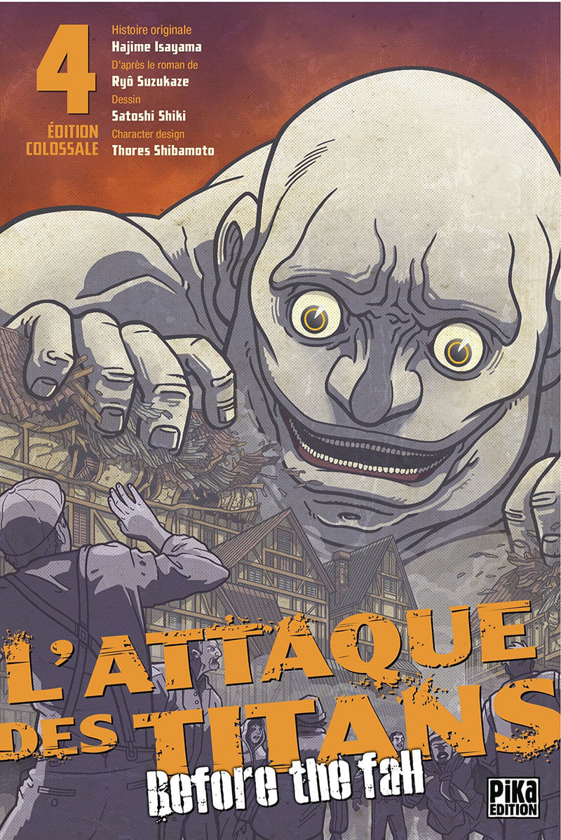 Attaque Des Titans - Before the Fall - Edition colossale - Tome 4