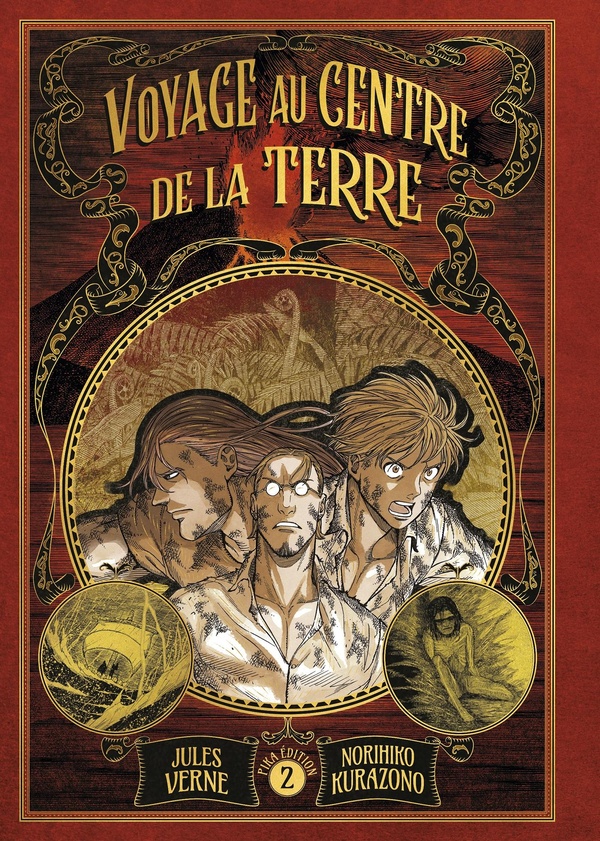 Voyage au centre de la Terre (luxe) tome 2