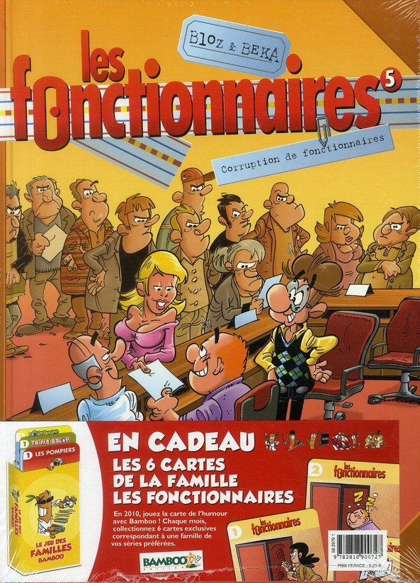 les fonctionnaires tome 5 - jeu des familles bamboo