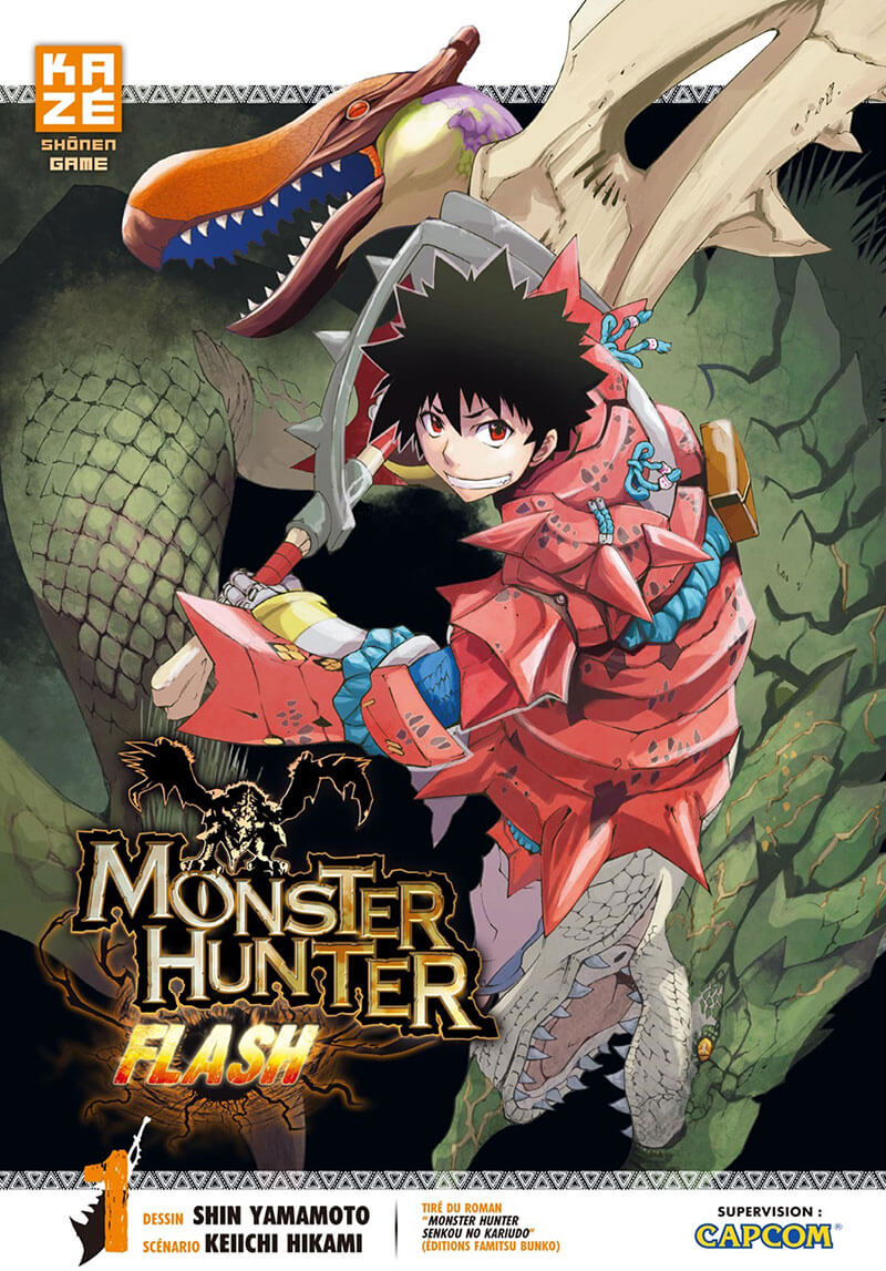 Couverture Monster hunter flash