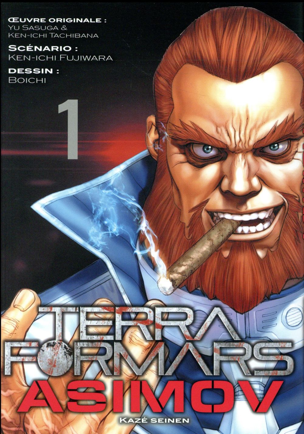 Couverture Terra formars - Asimov