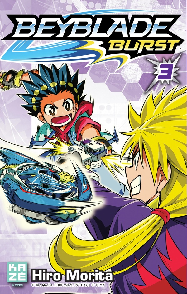 Beyblade burst tome 3