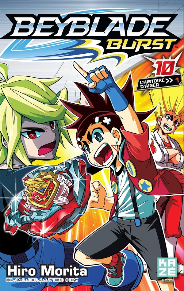 Beyblade burst tome 10
