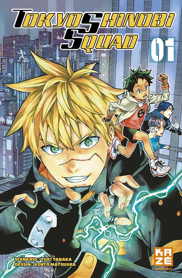 Couverture Tokyo shinobi squad