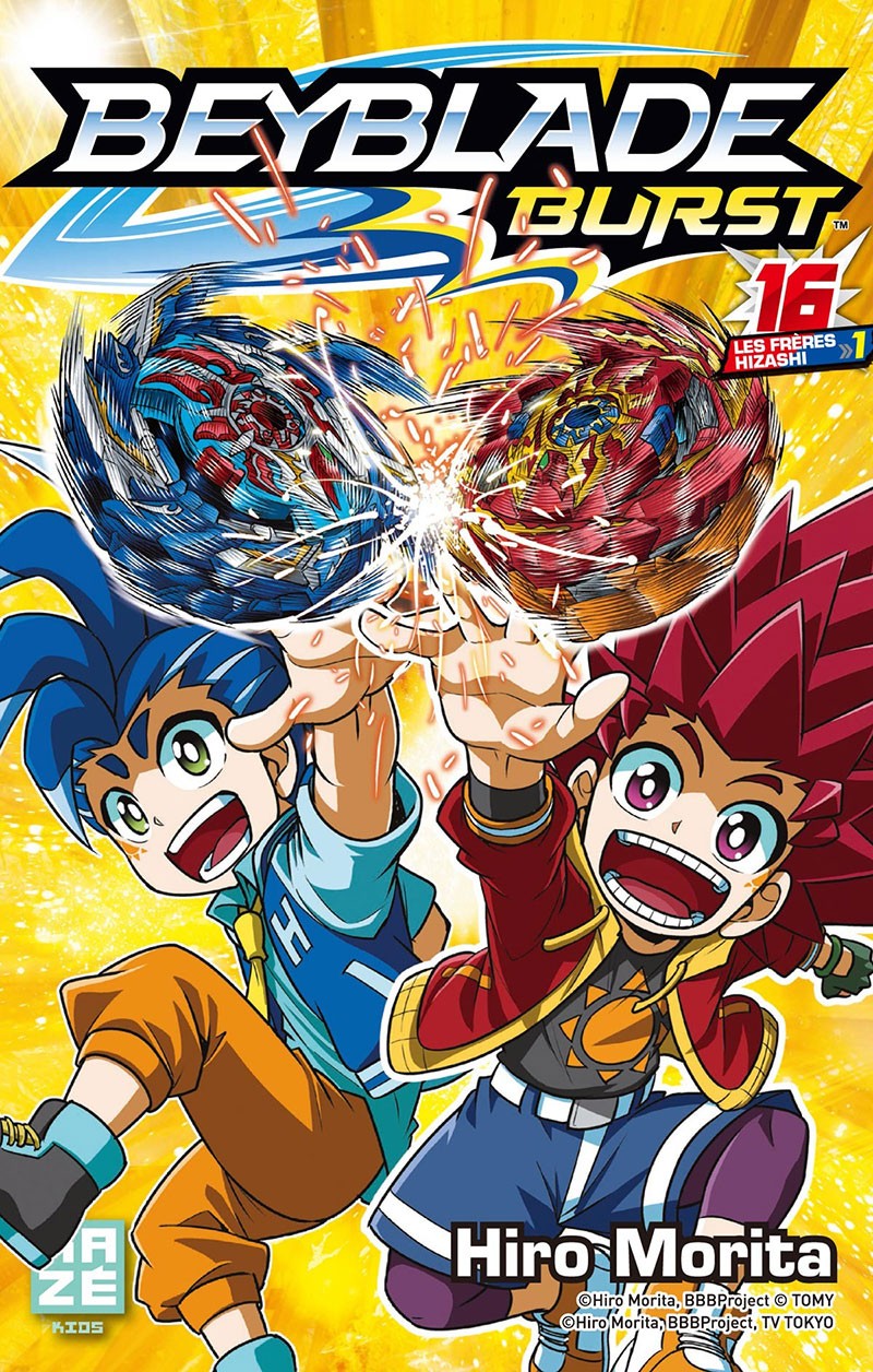 Beyblade burst tome 16