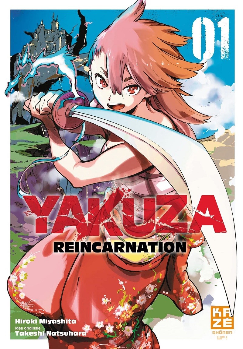 Couverture Yakuza reincarnation