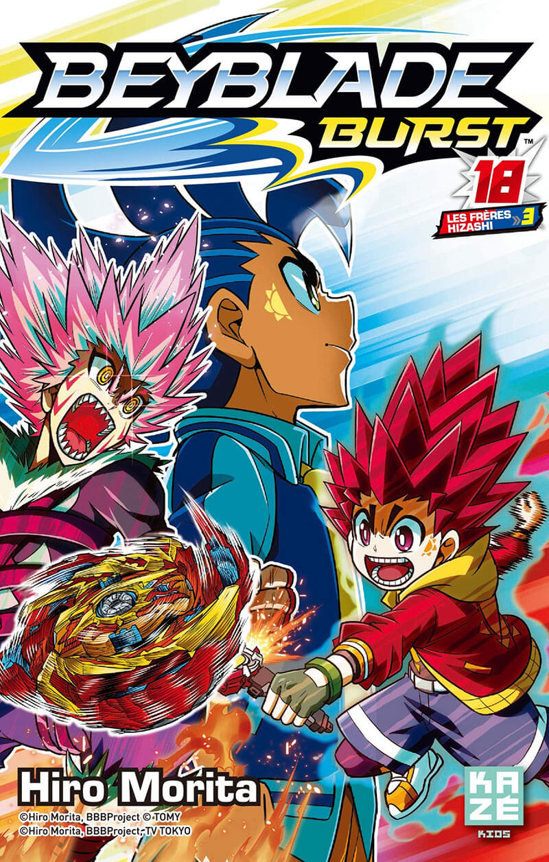 Beyblade burst tome 18