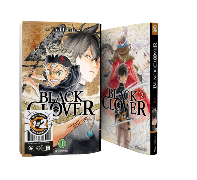 Black clover - pack découverte tomes 1 et 2